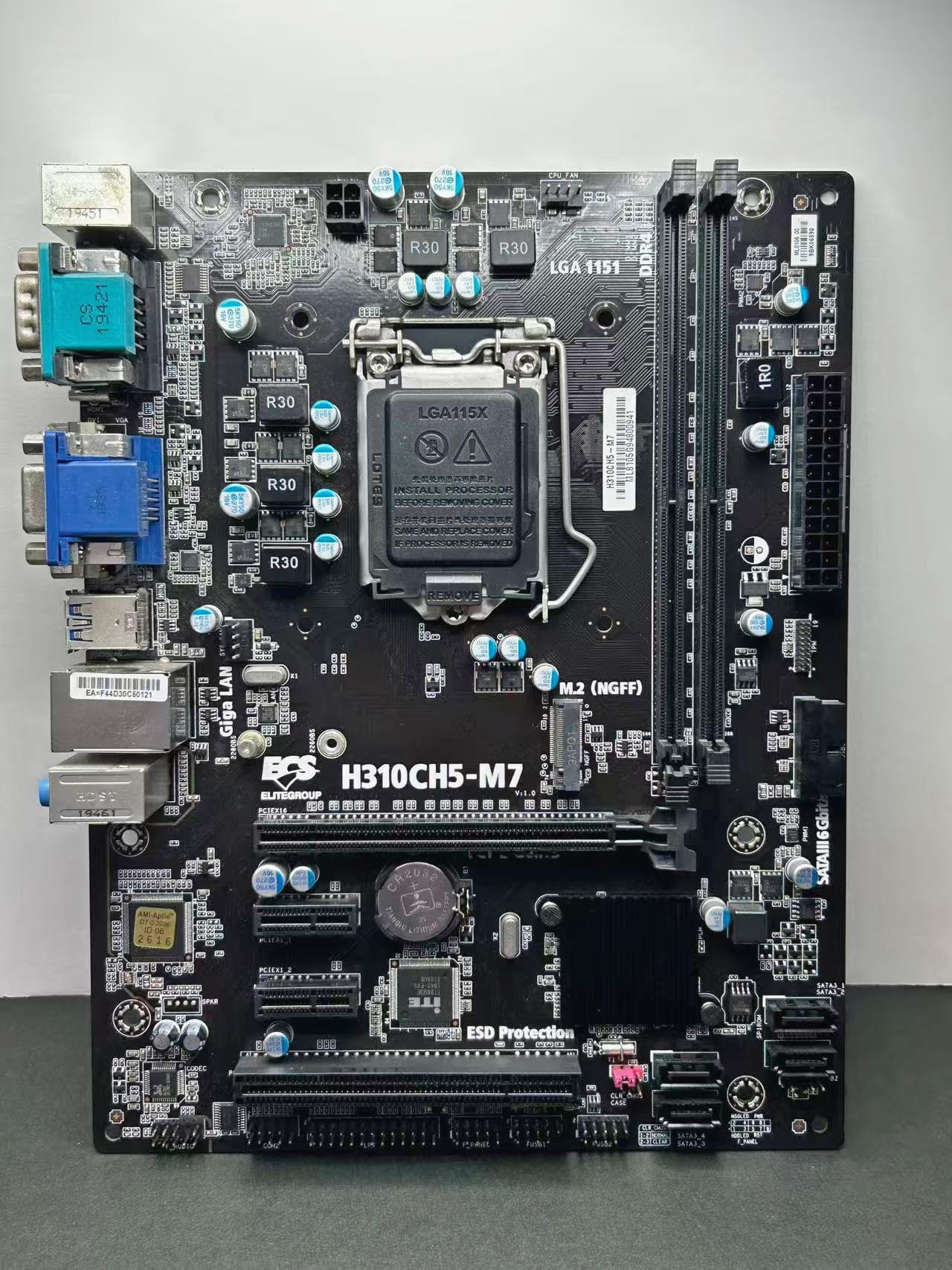 おきゅうりI5-9400F H310CH5-M7 動作品 H310CH5-M7｜Motherboard｜製品｜ECS ELITEGROUP